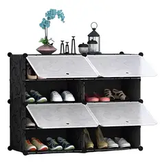 U BUY - Zapatero Organizador De Zapatos 2 Pisos Estrecho Bonito