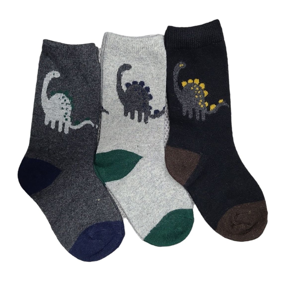 GARSIL - 12 Pares De Calcetines Termicos Para Niños - Diseños - Docena