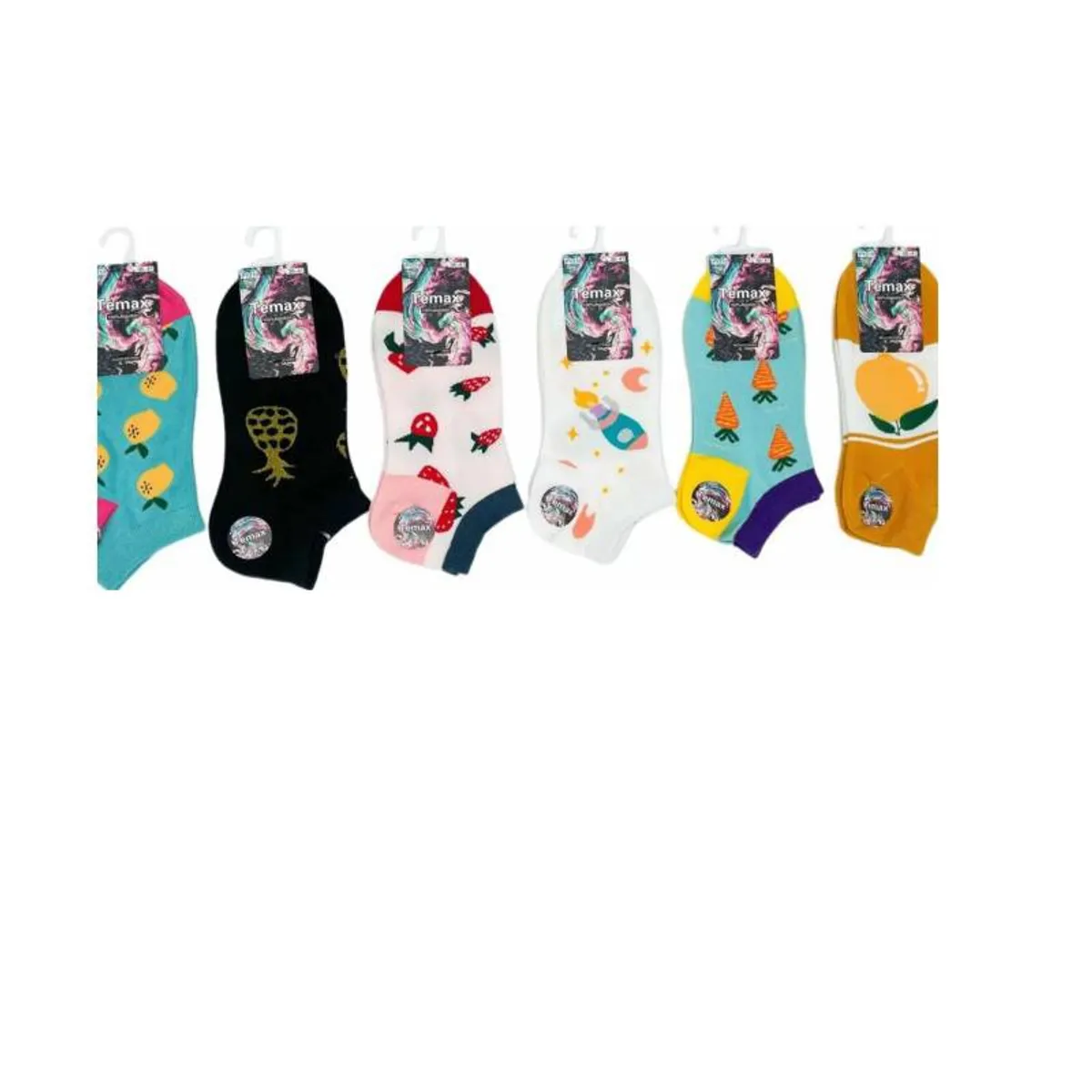EVERSO - Pack12 Calcetines Diseños Surtido Algodón Para Mujer