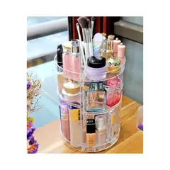 GENERICO - Organizador Cosmeticos Giratorio 360° Acrilico Maquillaje