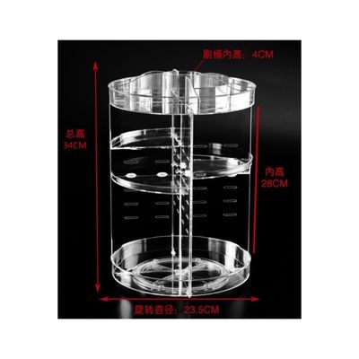 Imagen 2 del producto Organizador Cosmeticos Giratorio 360° Acrilico Maquillaje