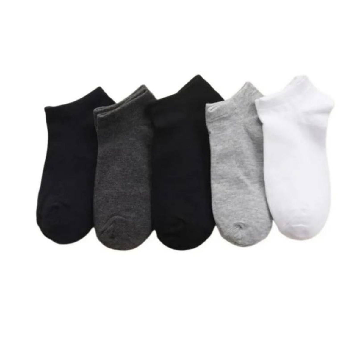 EVERSO - Pack 12 Pares Calcetines Deportivos Tobillera Juvenil.