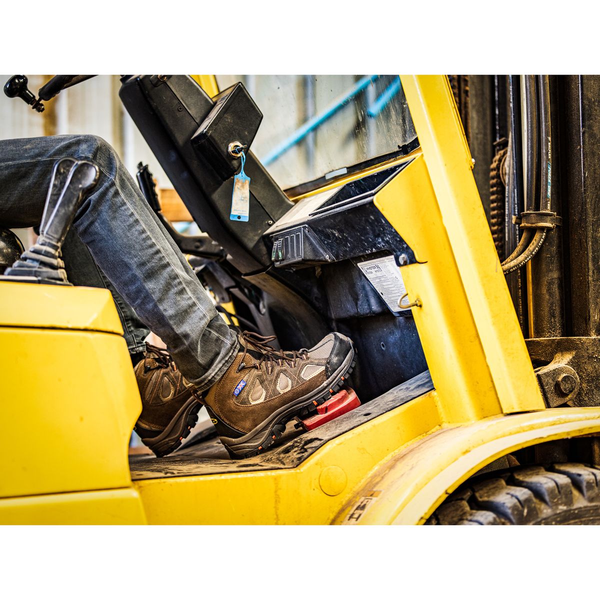 NORSEG - Zapato de Seguridad Cambridge B Café Hombre NORSEG.