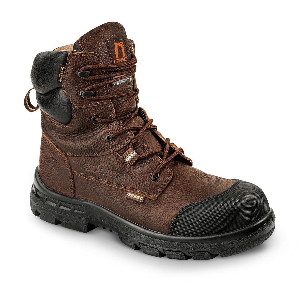 NORSEG - Zapato de seguridad NS 695 Isluga Café Hombre NORSEG