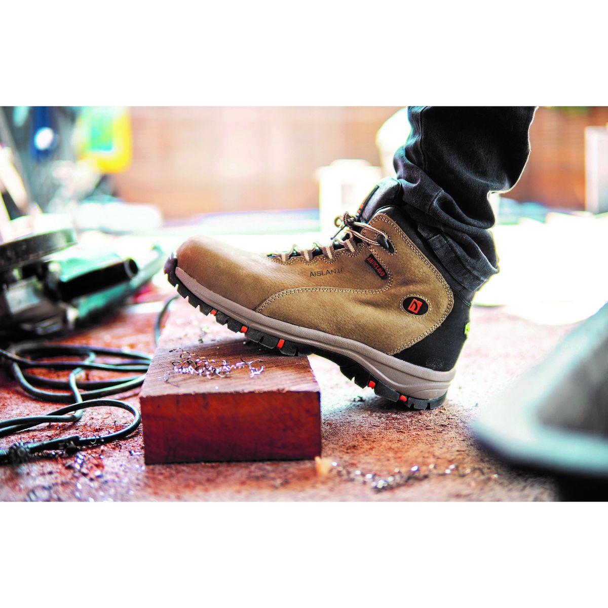 NORSEG - Zapato de Seguridad Melbourne Verde Musgo Hombre NORSEG