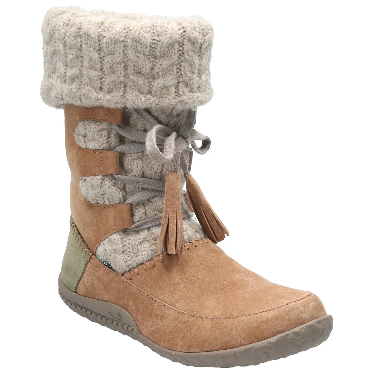 ROCKFORD - Bota Cuero Mujer New Tahoe Café Claro ROCKFORD