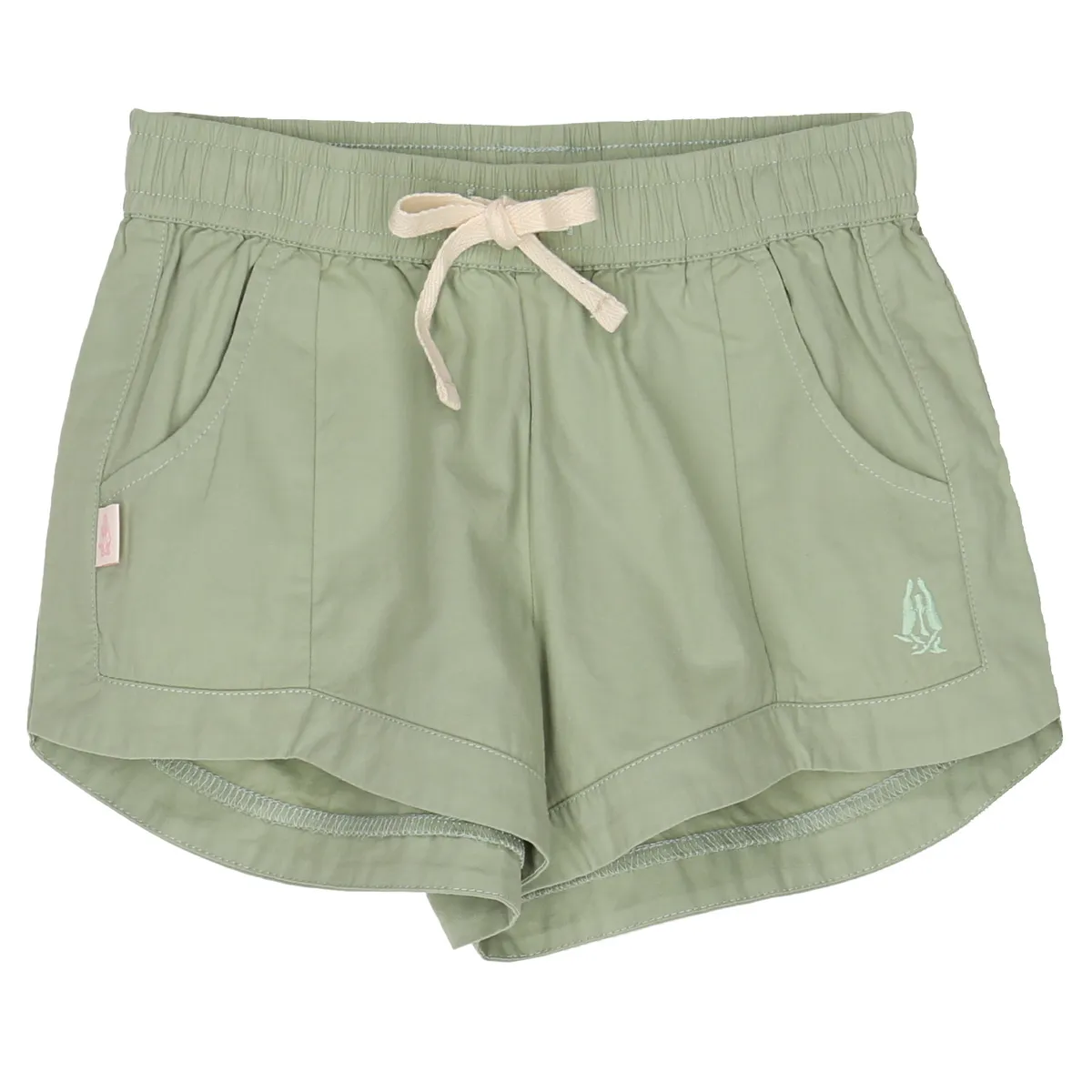 HUSH PUPPIES - Short Niña Flowy Verde HUSH PUPPIES