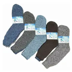 EVERSO - 12 Pares Calcetines Super Gruesos Para Hombre Invierno