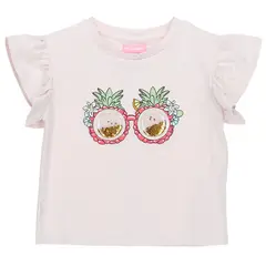 HUSH PUPPIES - Polera M/C Niña Print Rosado