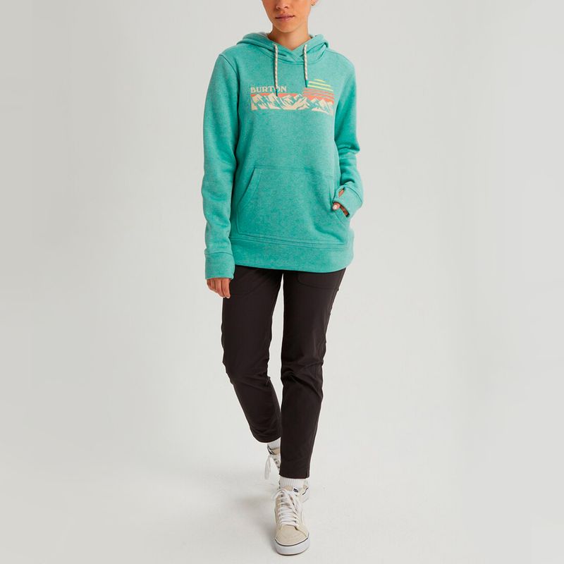 BURTON - Softshell Polyester Mujer W Oak Po Celeste Burton BURTON