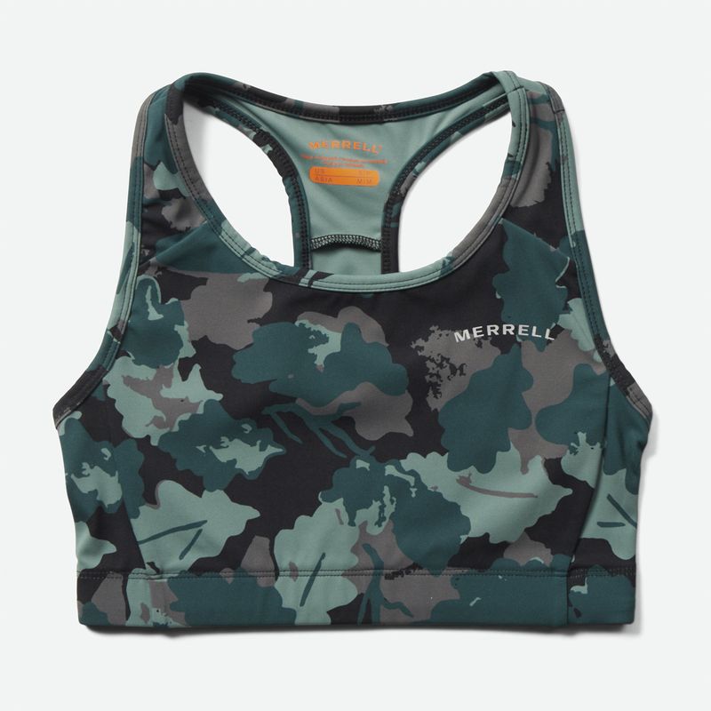 MERRELL - Peto Mujer W Trail Running Bra Verde MERRELL