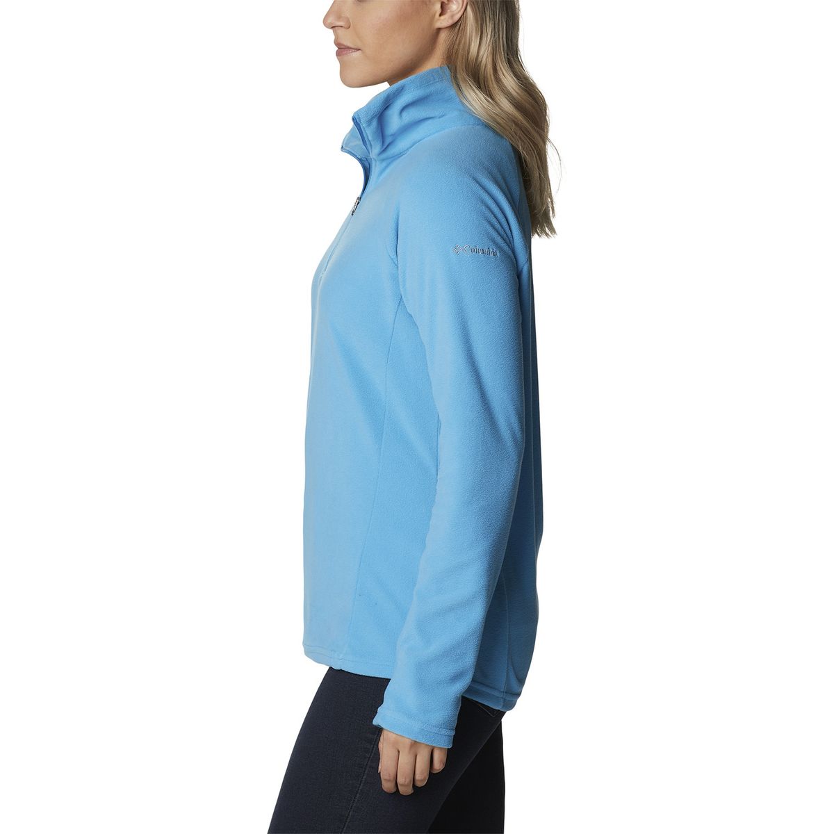 COLUMBIA - Polar Mujer Glacial Iv 1/2 Zip Celeste COLUMBIA