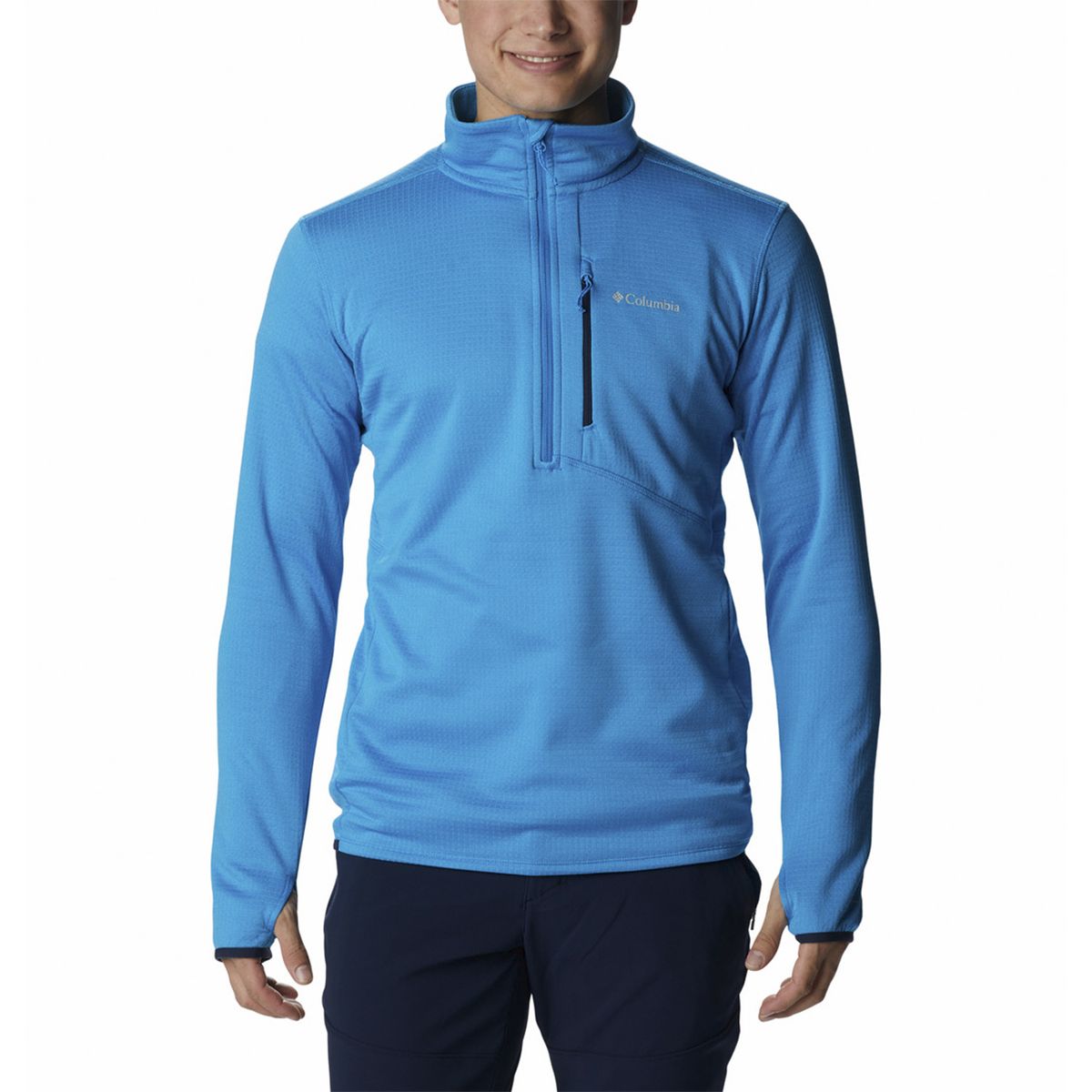 COLUMBIA - Polar Hombre Park View Fleece Azul COLUMBIA