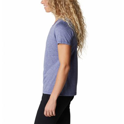 Imagen 2 del producto Polo Mujer Hike Ss Azul