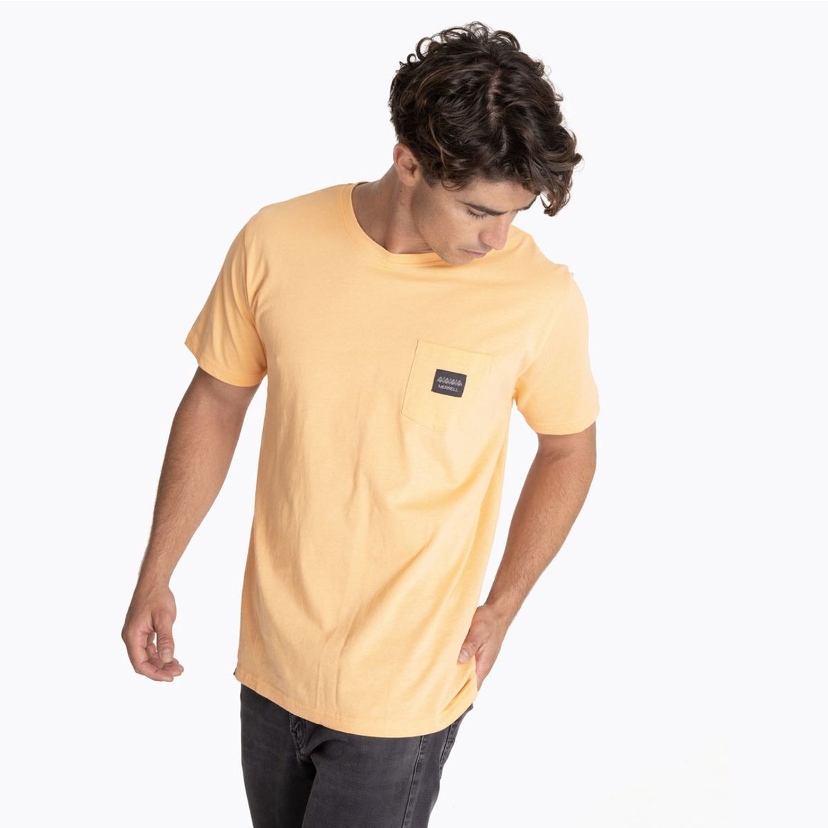 MERRELL - Polera Hombre Boulder Naranja MERRELL
