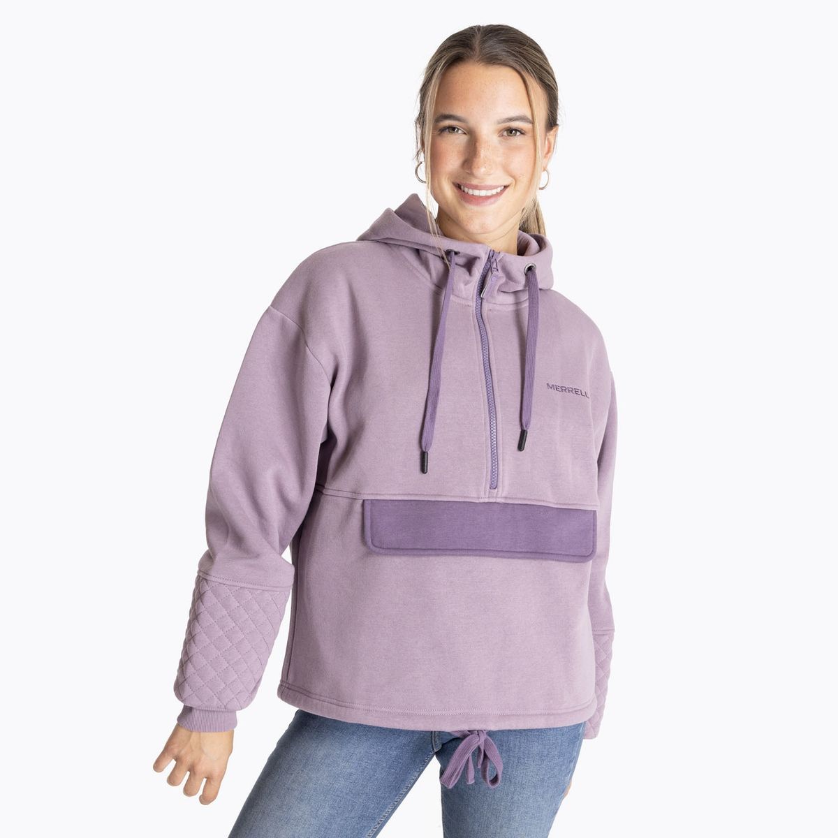 MERRELL - Poleron Mujer Half Dome Rosa MERRELL