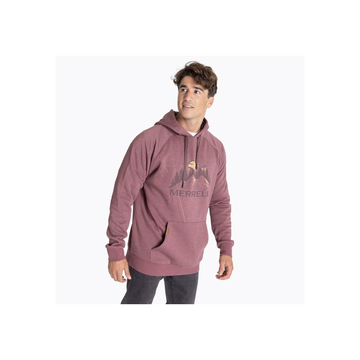 MERRELL - Poleron Hombre Domes Rojo MERRELL