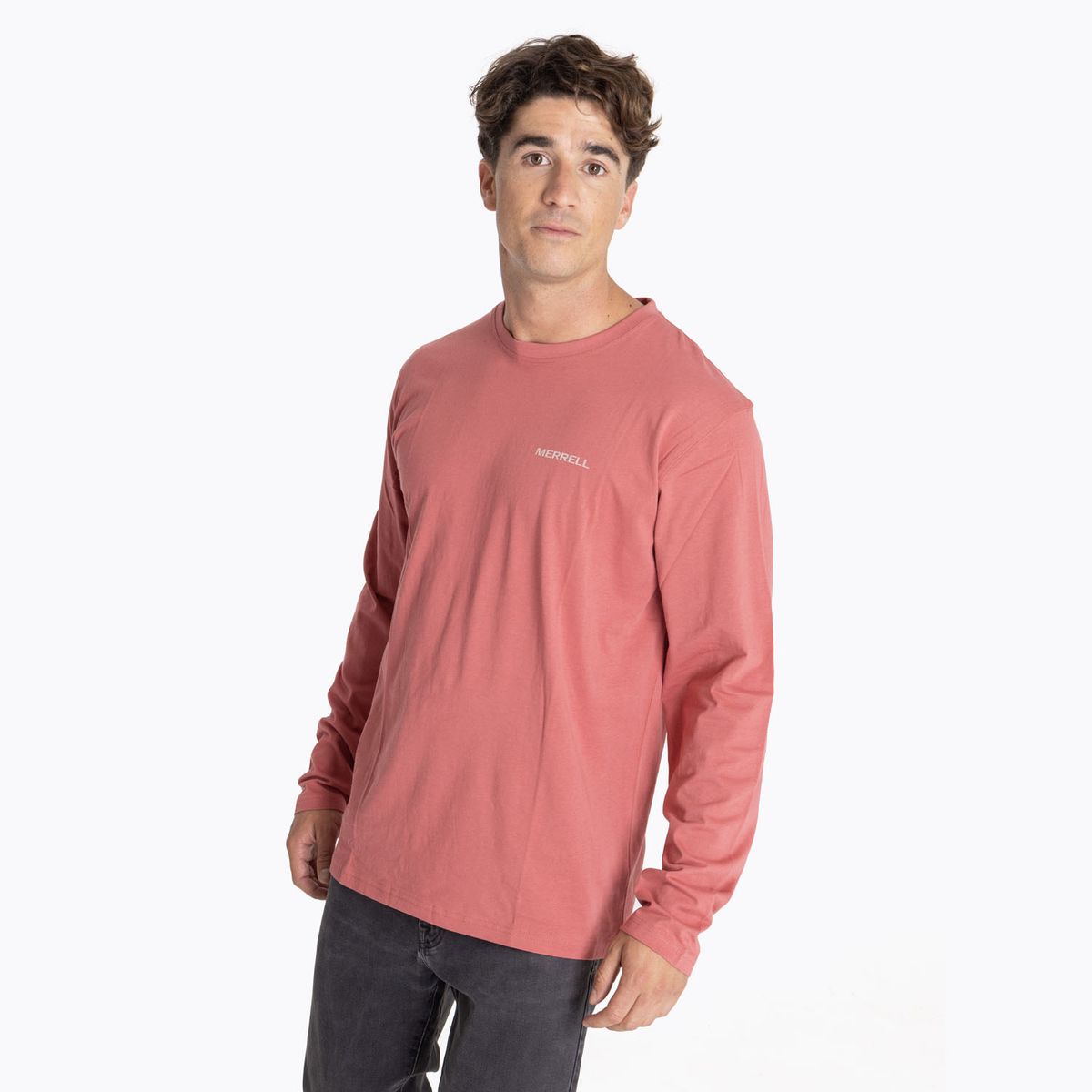 MERRELL - Polera Hombre Boulder Azul MERRELL