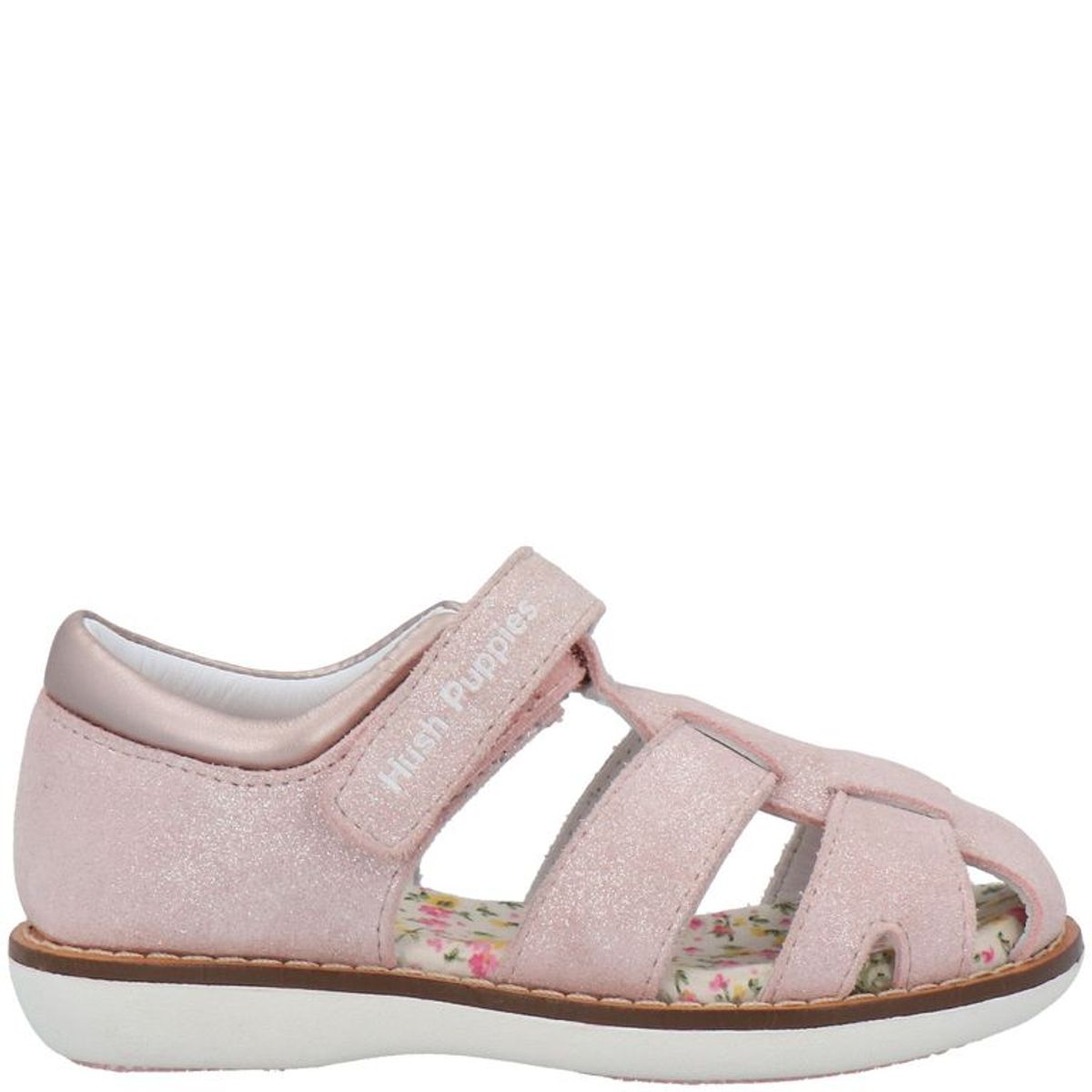 HUSH PUPPIES - Sandalia Cuero Niña Abaco Rosa HUSH PUPPIES