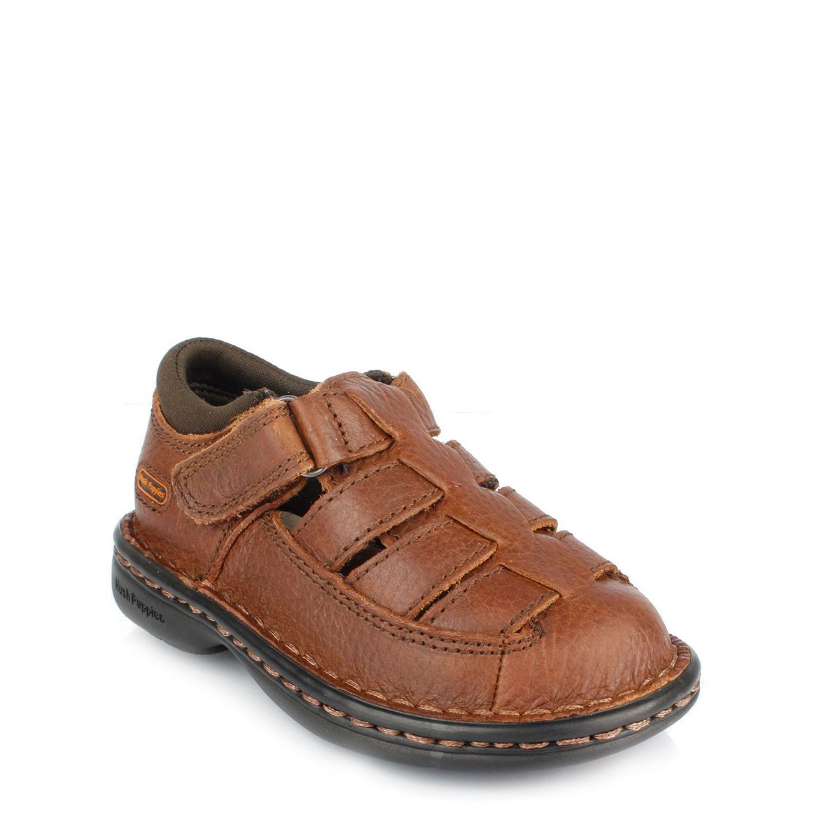 HUSH PUPPIES - Sandalia Cuero Hi Cow Café HUSH PUPPIES