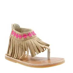 HUSH PUPPIES - Sandalia Cuero Niña Taha Camel