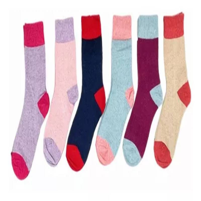 EVERSO - 12 Pares Calcetines De Lana Para Mujer