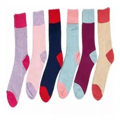 EVERSO - 12 Pares Calcetines De Lana Para Mujer