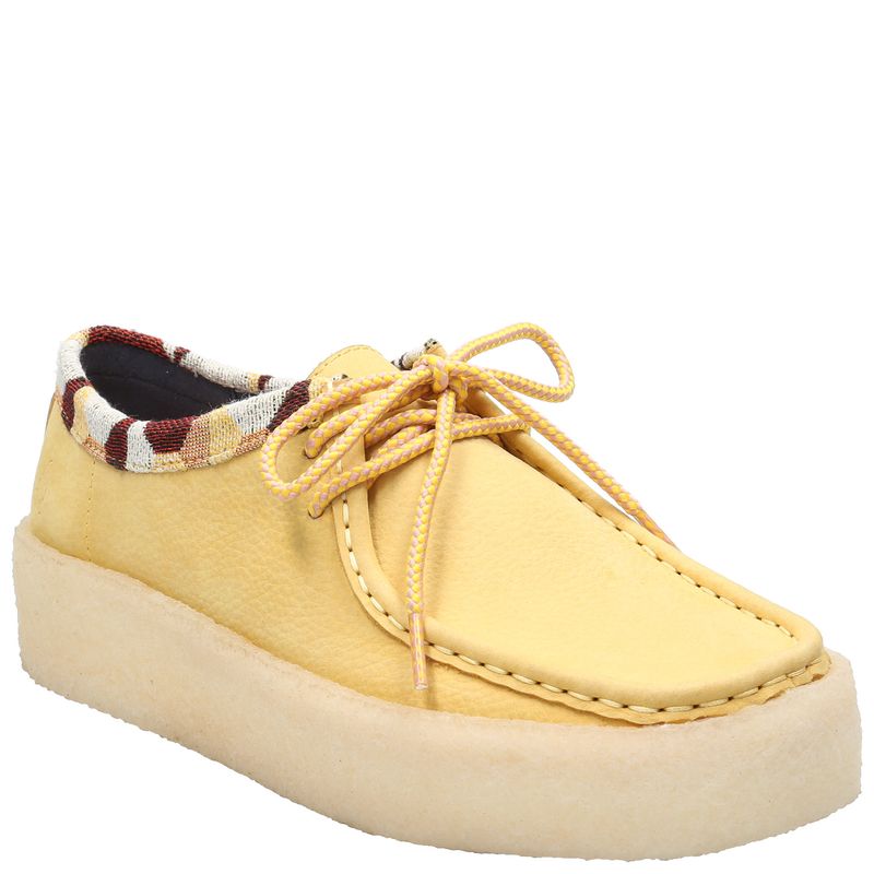 HUSH PUPPIES - Zapato Cuero Mujer Recife Low Amarillo HUSH PUPPIES