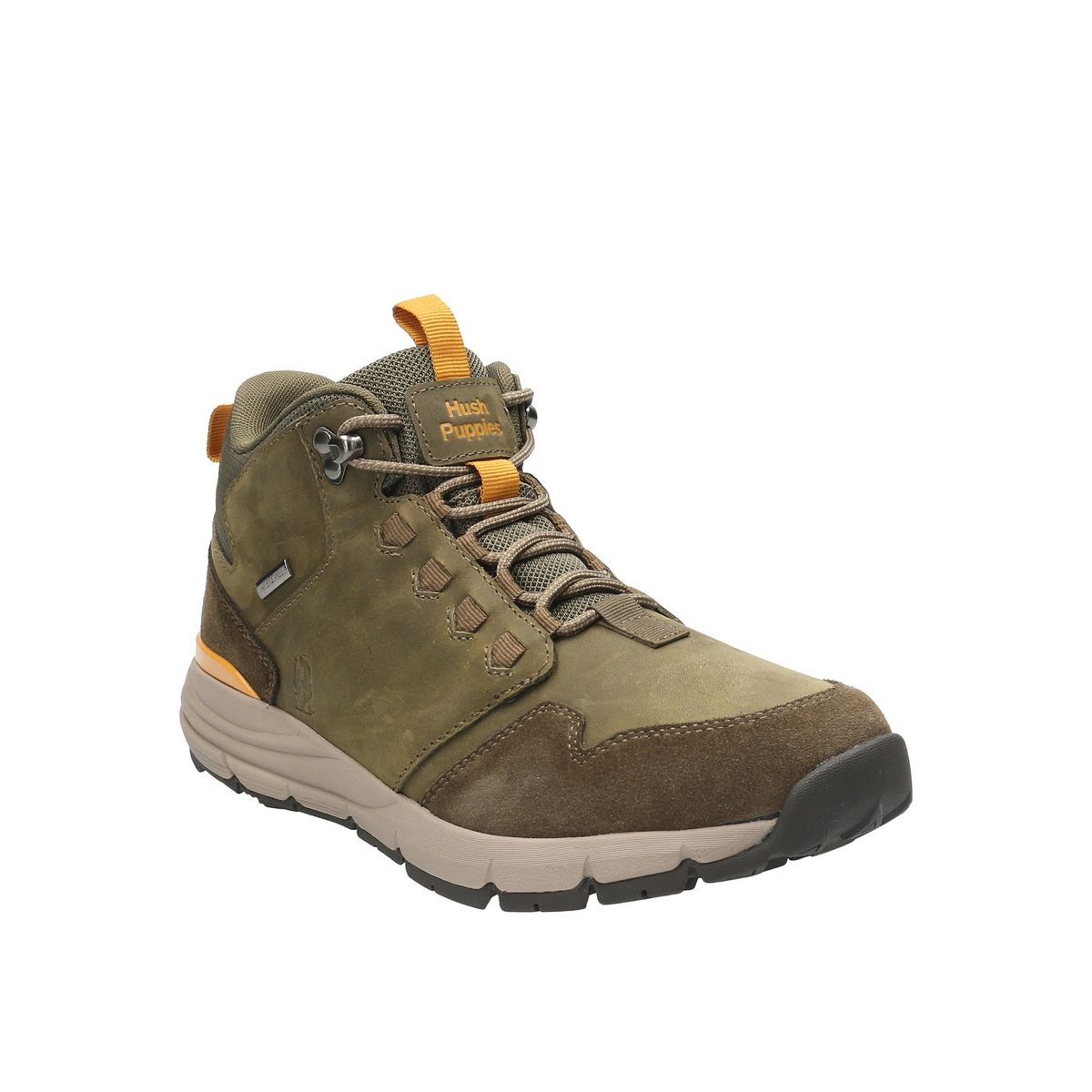 HUSH PUPPIES - Botin Cuero Hombre Cavier Azul HUSH PUPPIES