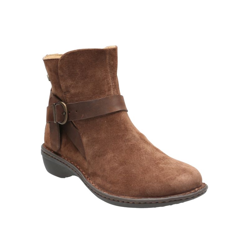 HUSH PUPPIES - Botin Cuero Mujer Ancona Café HUSH PUPPIES