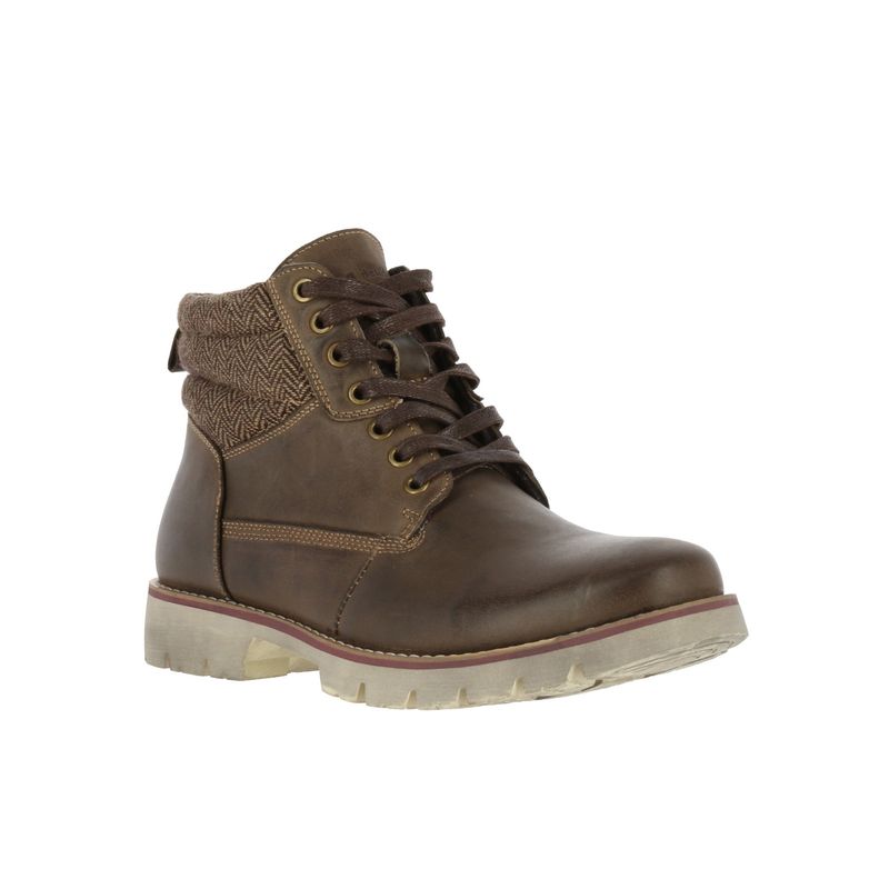 HUSH PUPPIES - Botín Botín cuero hombre rosco marrón HUSH PUPPIES