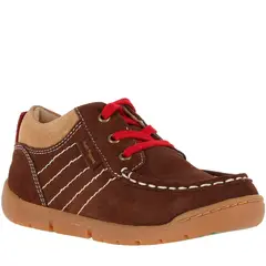 HUSH PUPPIES - Zapato Cuero Rafiol Café