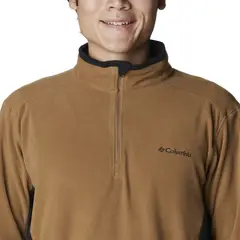 COLUMBIA - Polar Microfleece Hombre Klamath Range Half Café