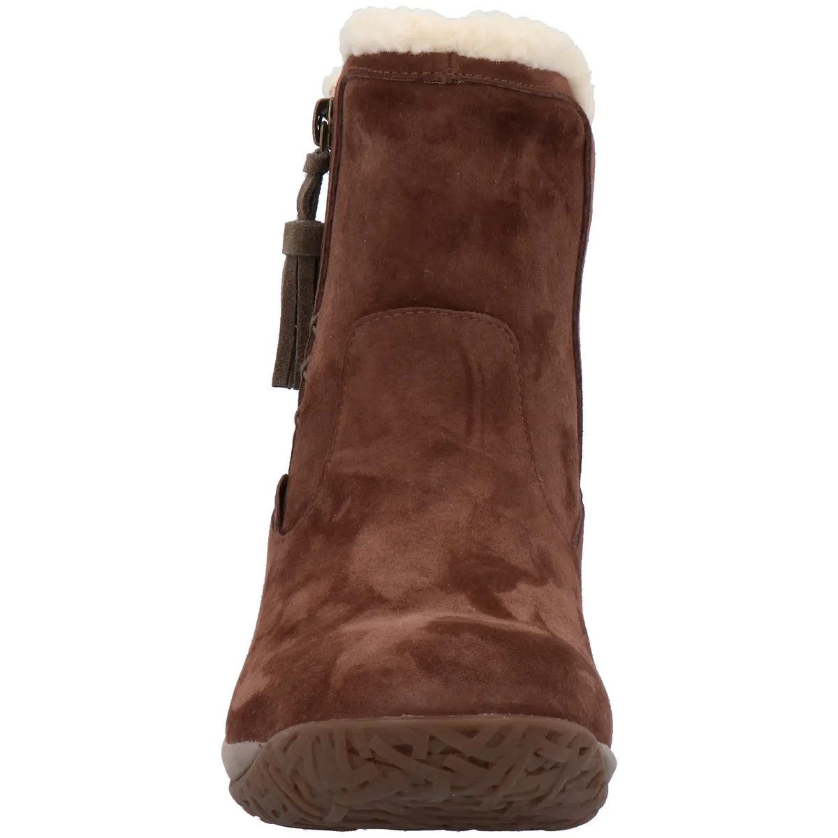 HUSH PUPPIES - Botín Botín cuero mujer olena chocolate HUSH PUPPIES