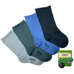 EVERSO - Pack6 Calcetas De Bambu Sin Costura Para Niño