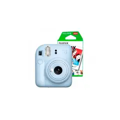 FUJIFILM - Cámara Instax Mini 12 Color Azul + 10 Films