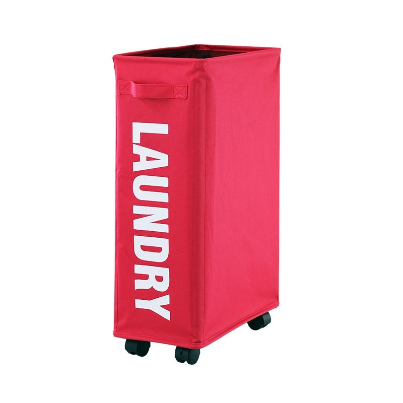 GENERICO - Canasto De Ropa Sucia Con Ruedas Cesto Laundry Lavanderia Gris Oscuro…
