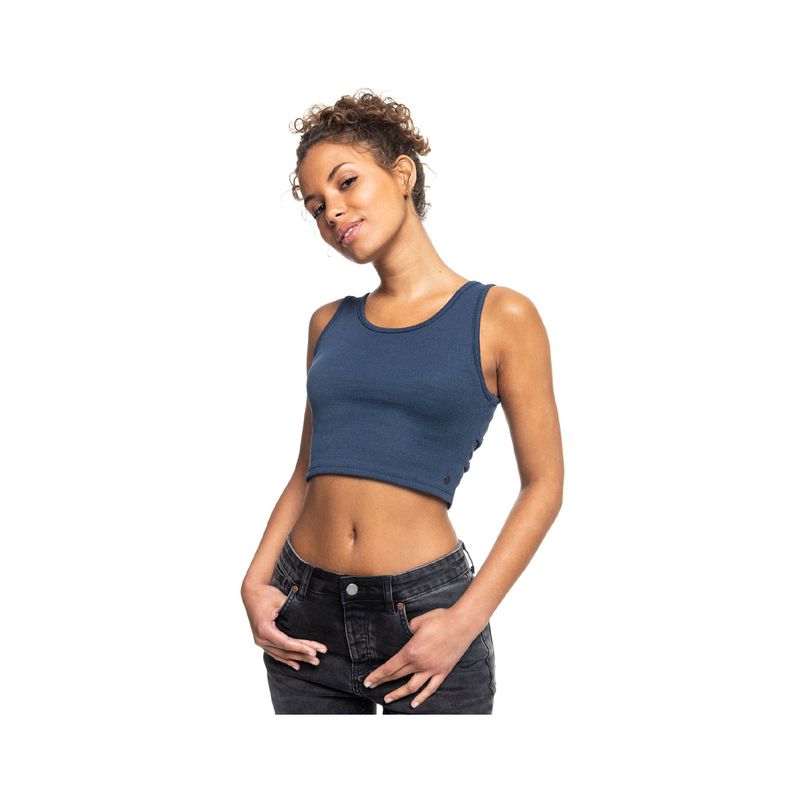 ROXY - Crop Top Roxy Good Keepsake Mujer Azul Marino
