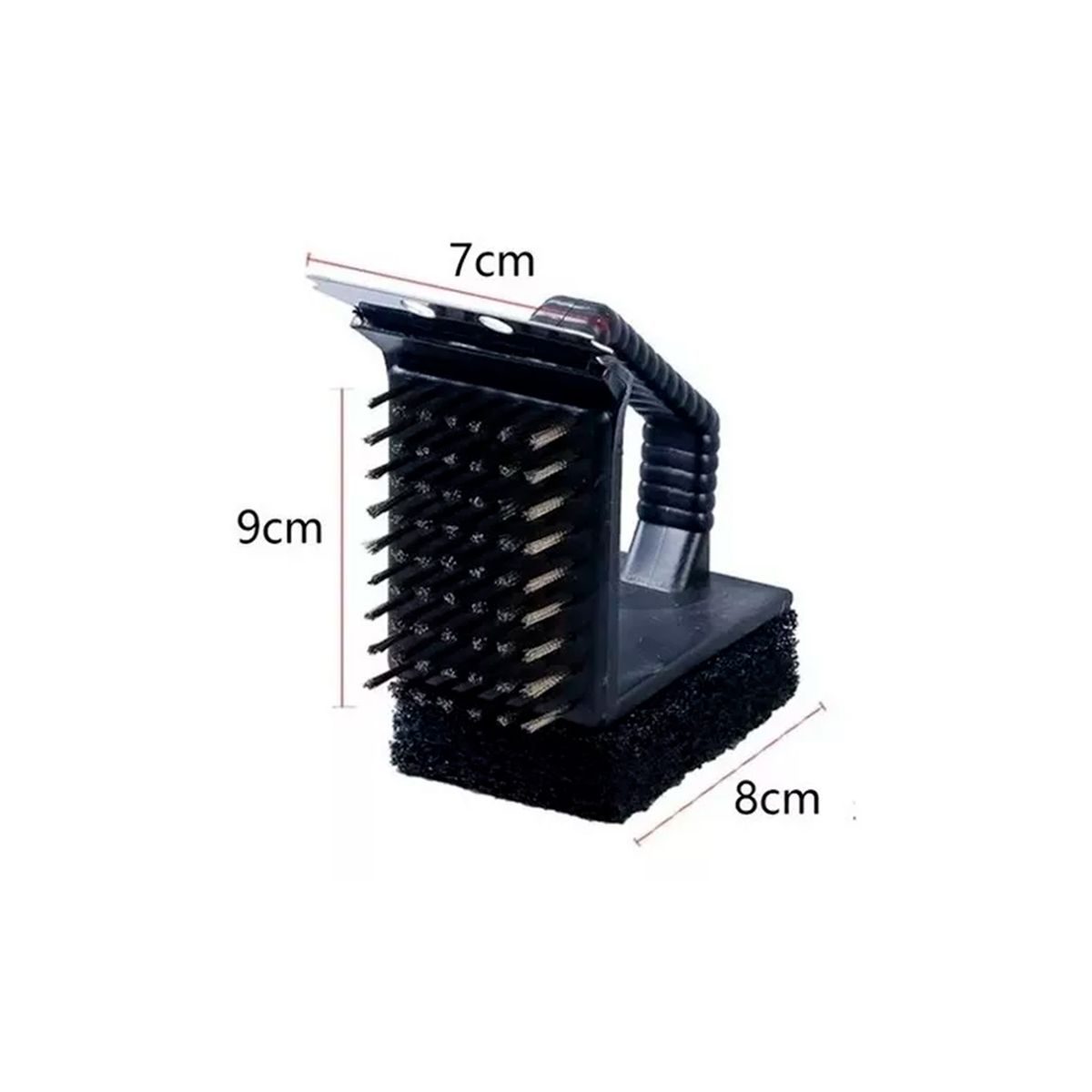 GENERICO - Cepillo Limpia Parrilla 3 Caras