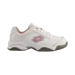 LOTTO - Zapatilla Escolar Juvenil - Court BTS1 Blanco Rosado