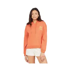 ROXY - Polerón Quick Dip Mujer Naranjo