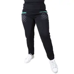 EVERSO - Pack2 Pantalon Calza De Vestir Para Mujer Bolsillos de Cuadros