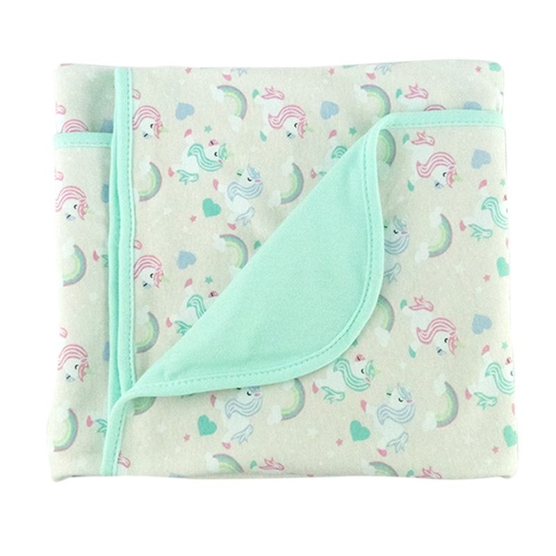 PUMUCKI - Manta Doble Para Bebé De Algodón Rosado Pumucki