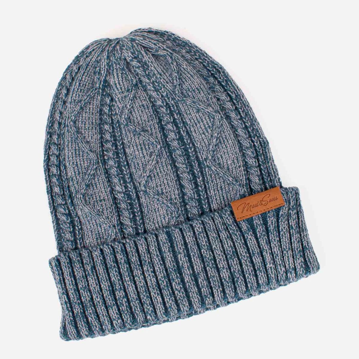 MAUI AND SONS - Gorro Mujer 5G1386-WI23 Liso Azul Maui And Sons