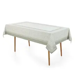 KARSTEN - Mantel Ventura 140 x 250 Verde Agua