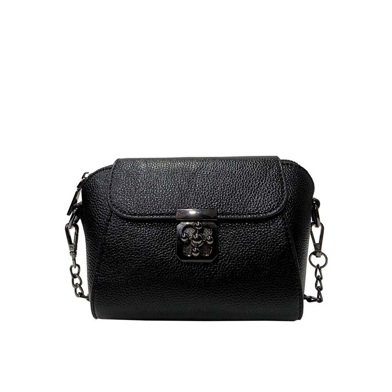 TODOPIEL - Cartera Ecocuero Mujer Negro Todopiel