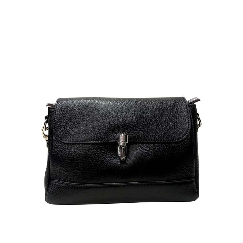 TODOPIEL - Cartera Cuero Mujer Negro Todopiel