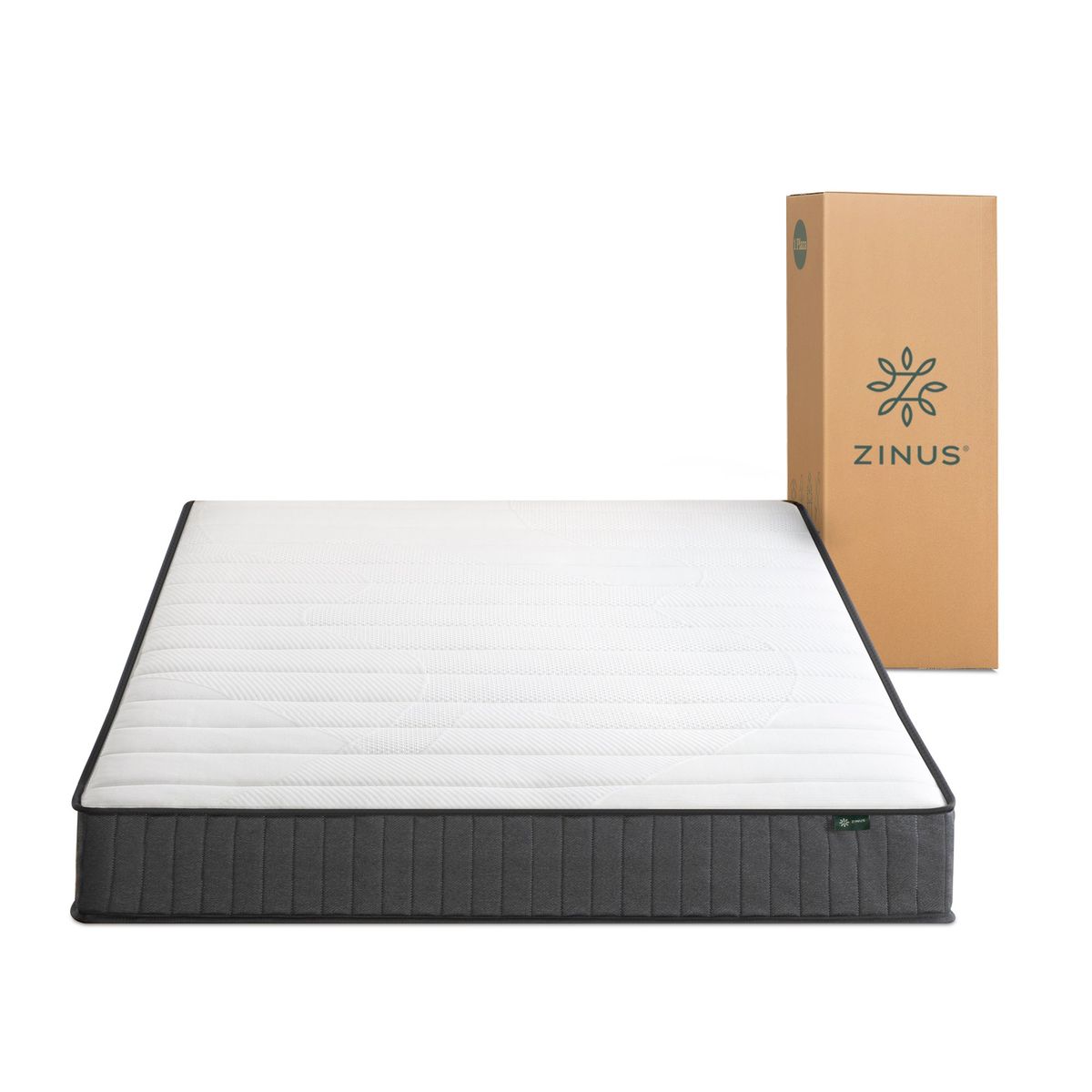 ZINUS - Colchón 1 plaza Resortes Pocket MSHOA Zinus 90x190x20cm