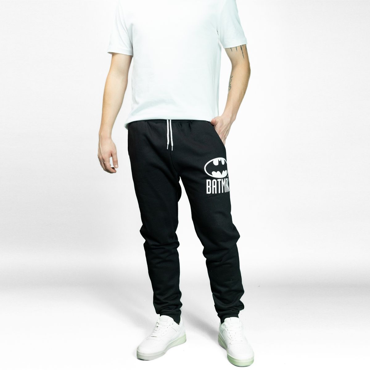 DC COMICS - Pantalon Hombre YOU Dc Comics Batman Negro