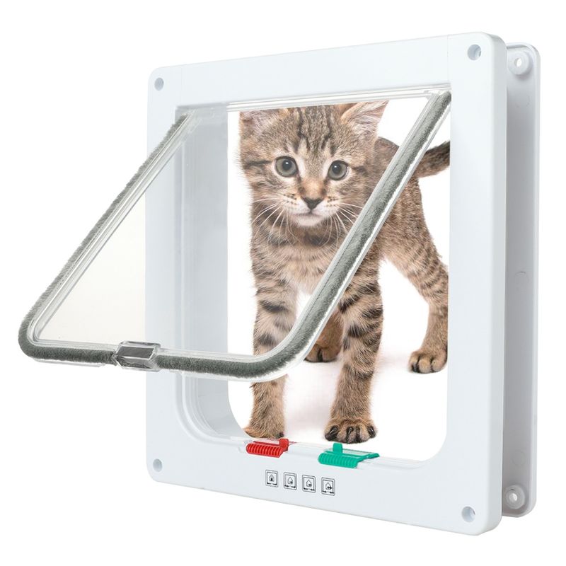GENERICO - Puerta Interior Para Gatos Y Perros Mascotas 23525 Cm